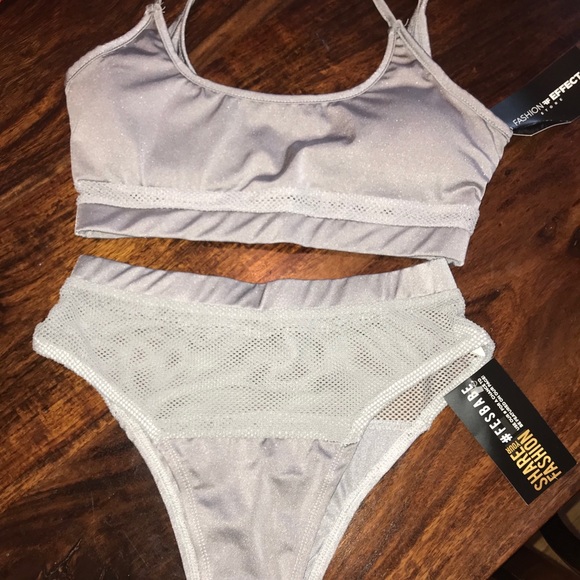 Fashion Nova Other - Mesh bikini swimsuit